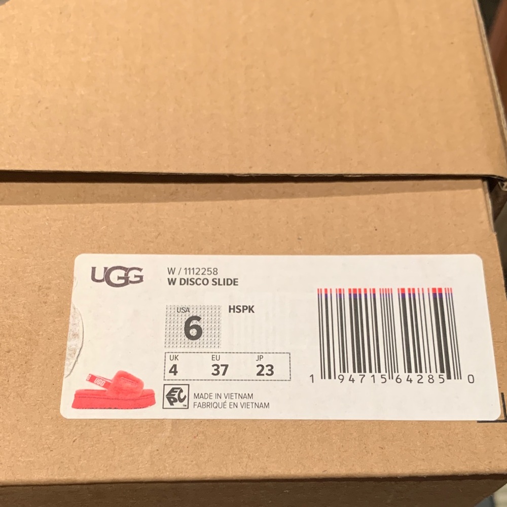 UGG Women’s Disco Slide - Vibrant Pink